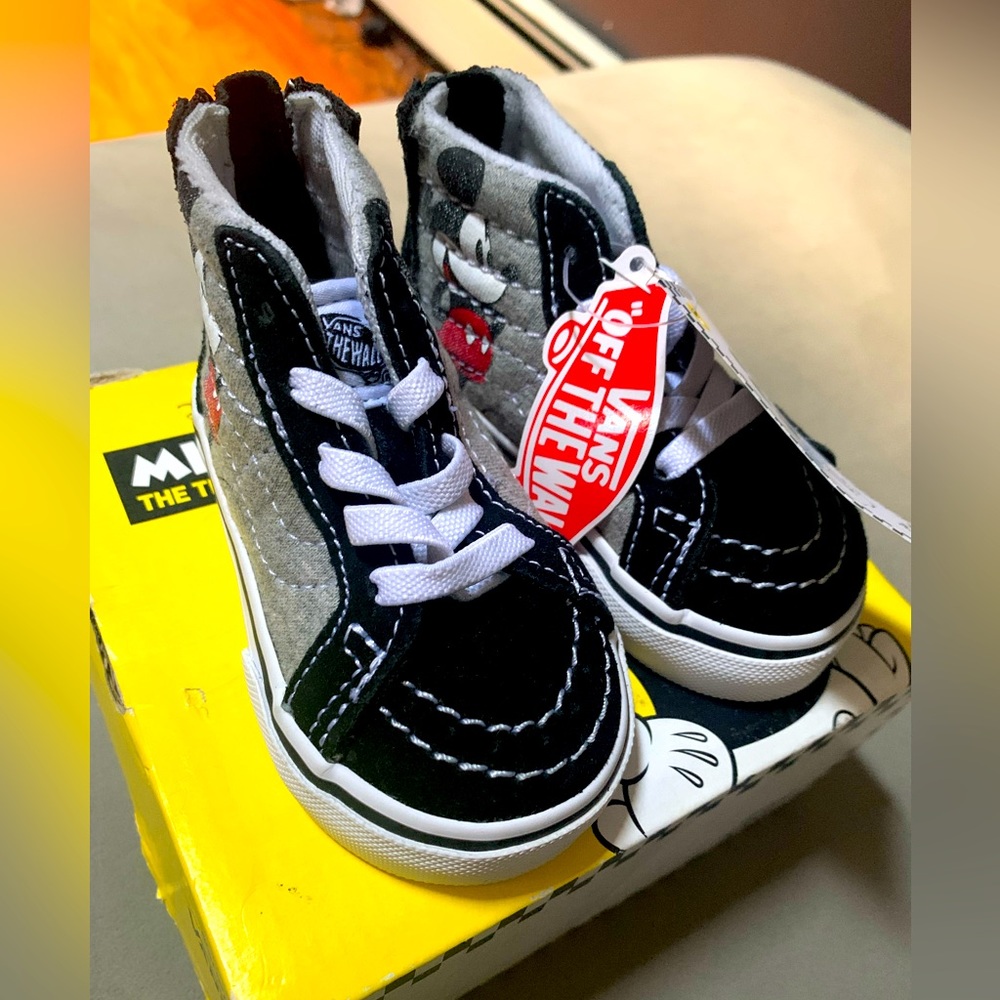 Toddler Mickey Mouse Vans